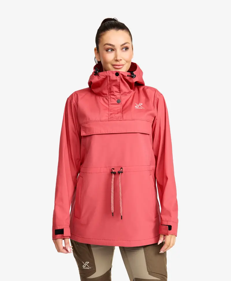 Rambler Lightweight Anorak Women Holly Berry