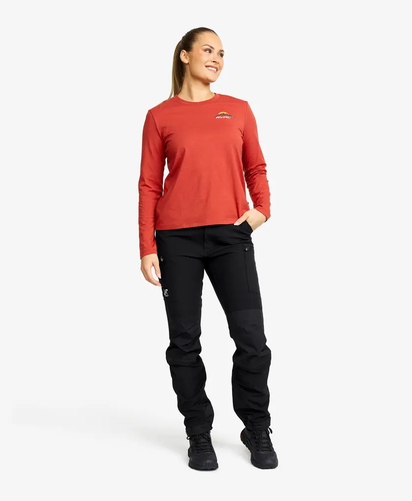 Easy Mountain Long-sleeved T-shirt Women
