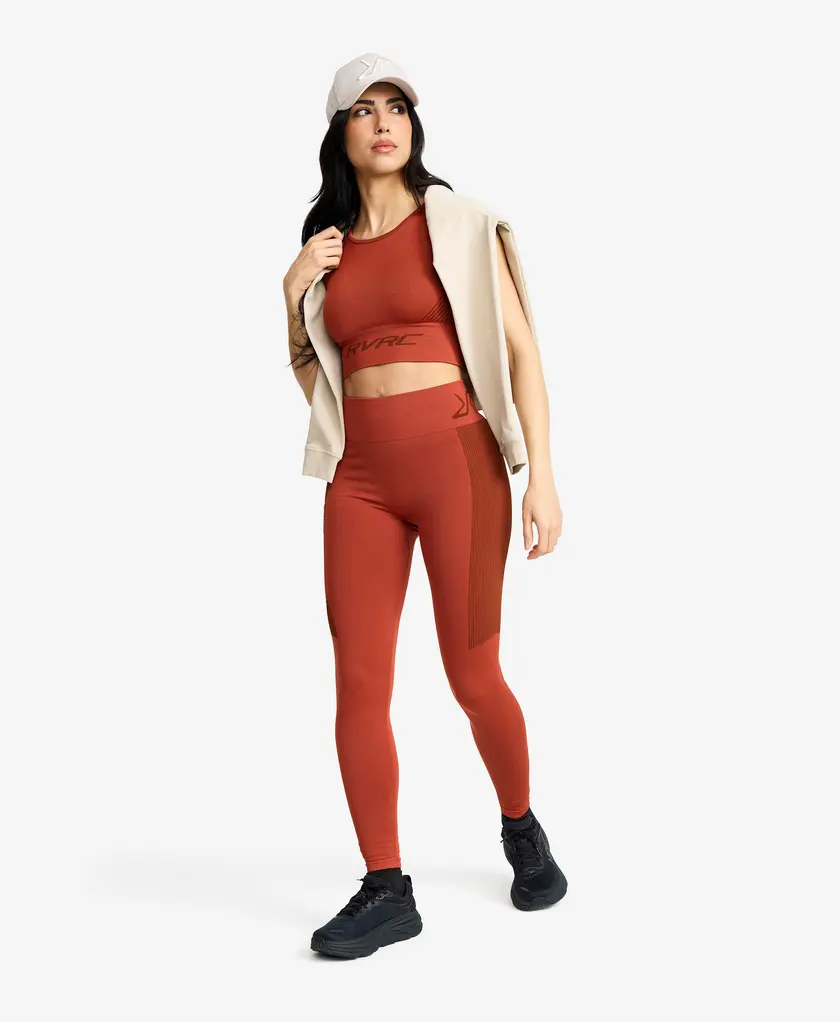 Descent Seamless Crop Top Women