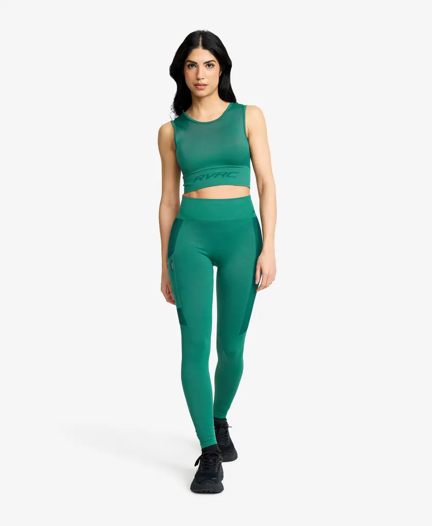 Descent Seamless Crop Top Women