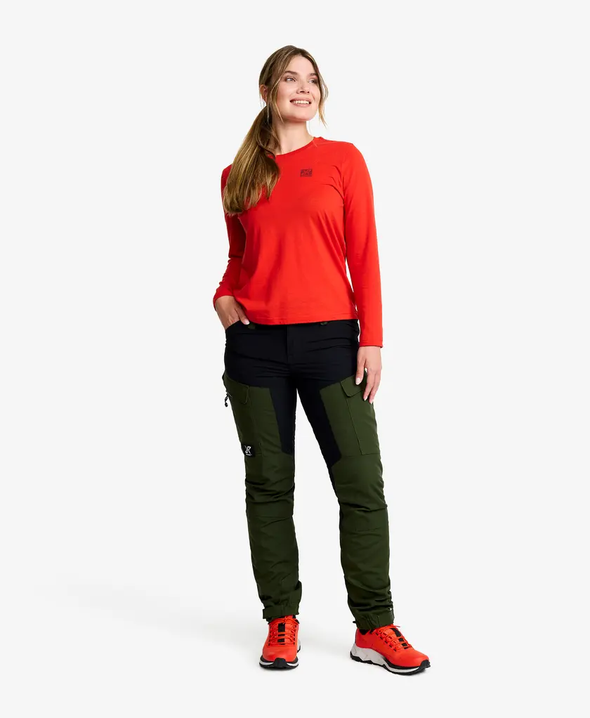 Easy Long-sleeved T-shirt Women