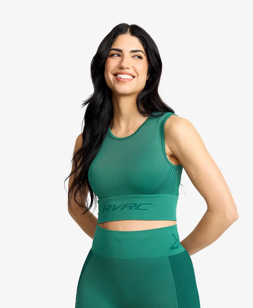 Descent Seamless Crop Top Women
