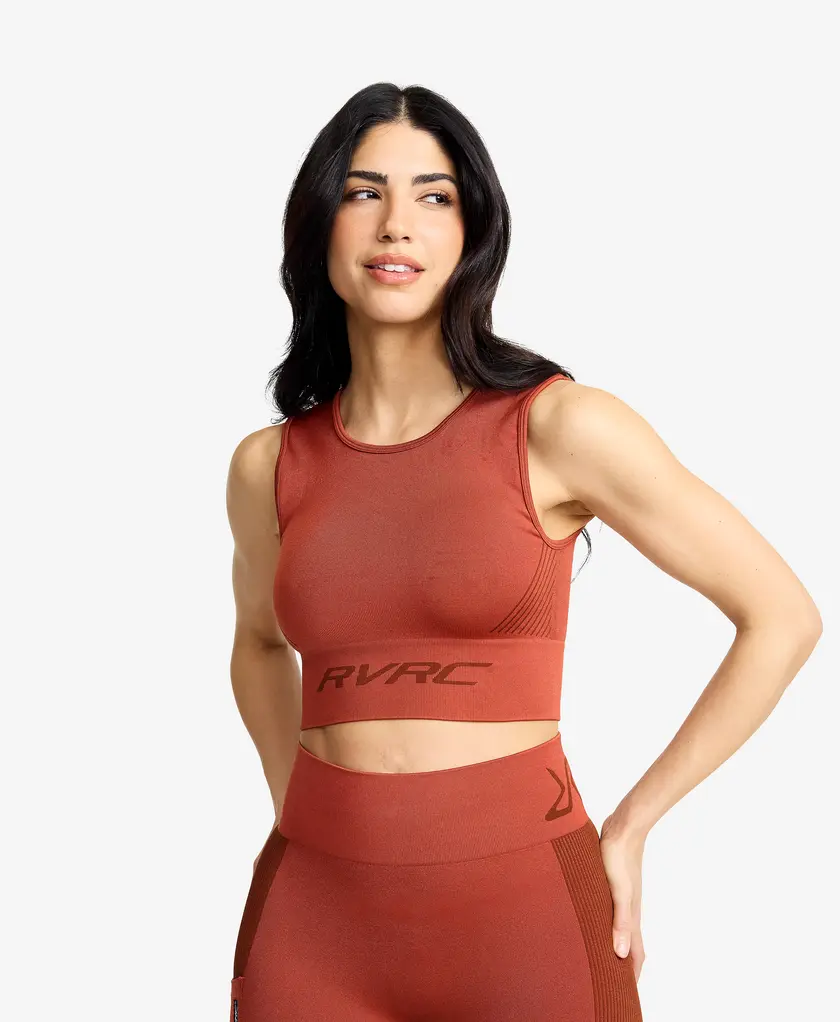 Descent Seamless Crop Top Women