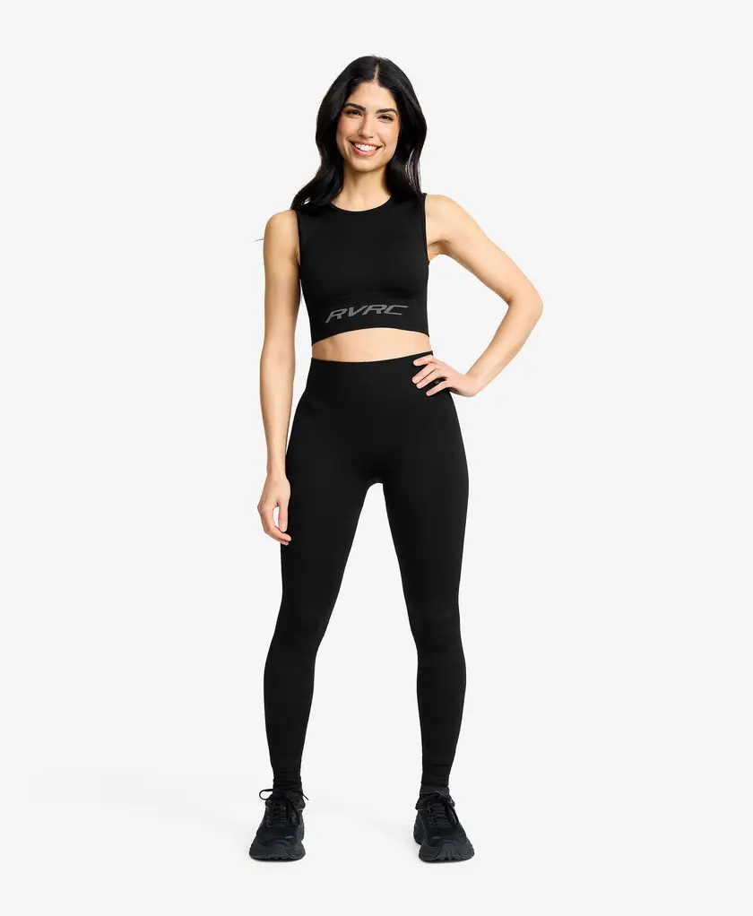 Descent Seamless Crop Top Women