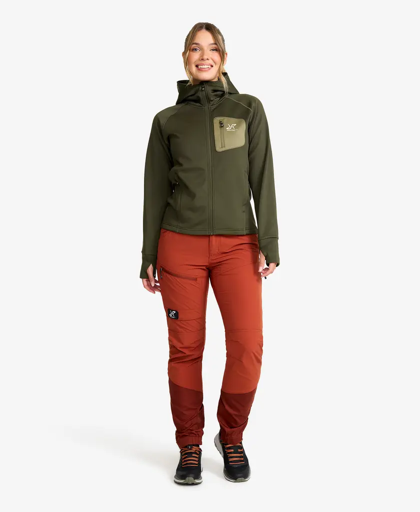 Evolution Stretch Fleece Hoodie Women